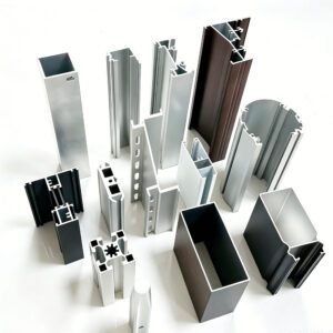 Anodized Aluminium Extrusion Profiles Aluminium Frame Door Window Profiles