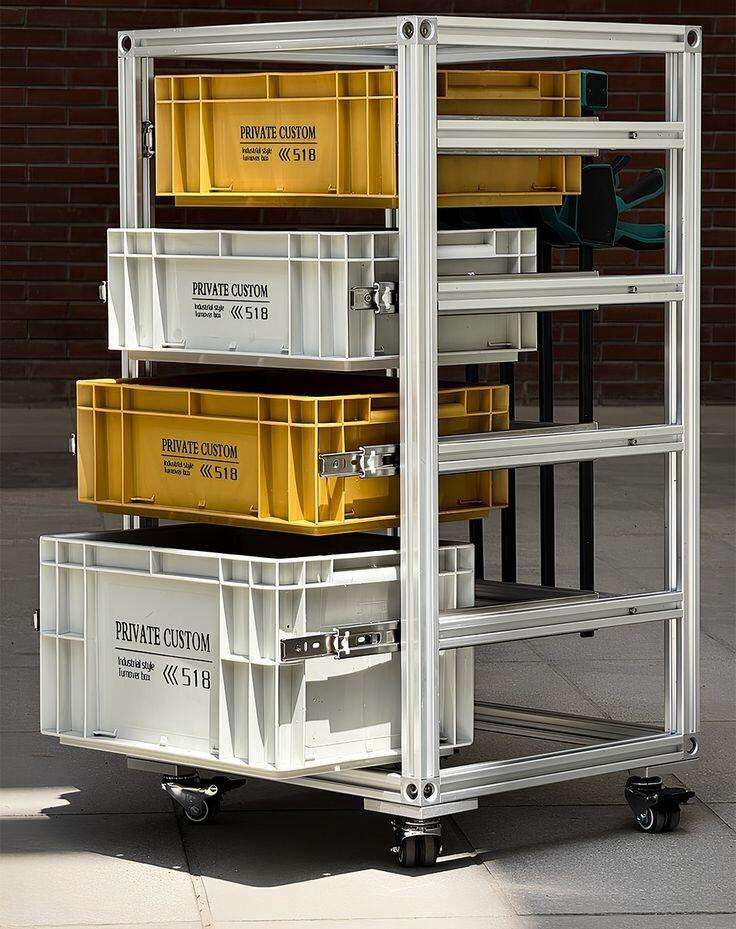 Aluminum Alloy Square Profiles Frame - 图片 2