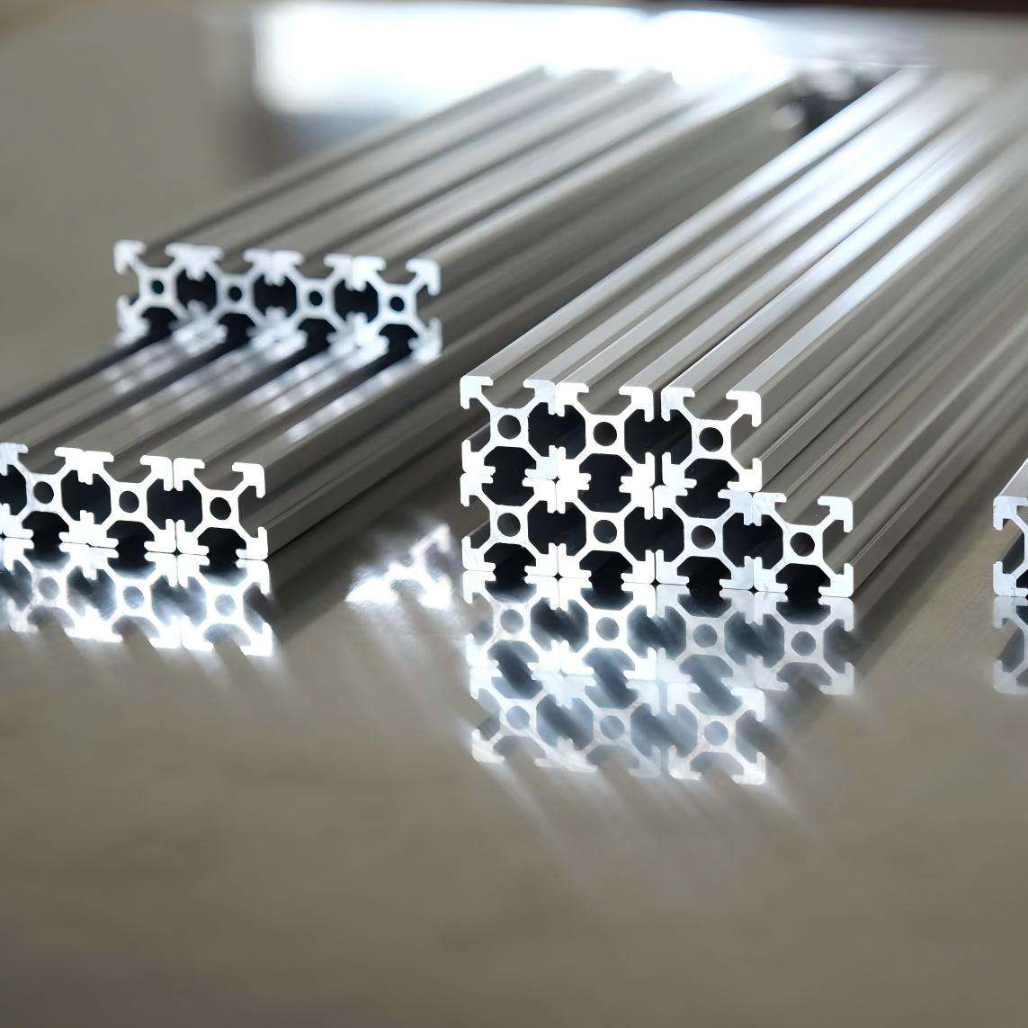 Single-slot Aluminum Profiles for Guide Rails - 图片 2