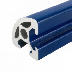 Blue Aluminum Profile Industrial square Tube Fence Equipment Frame