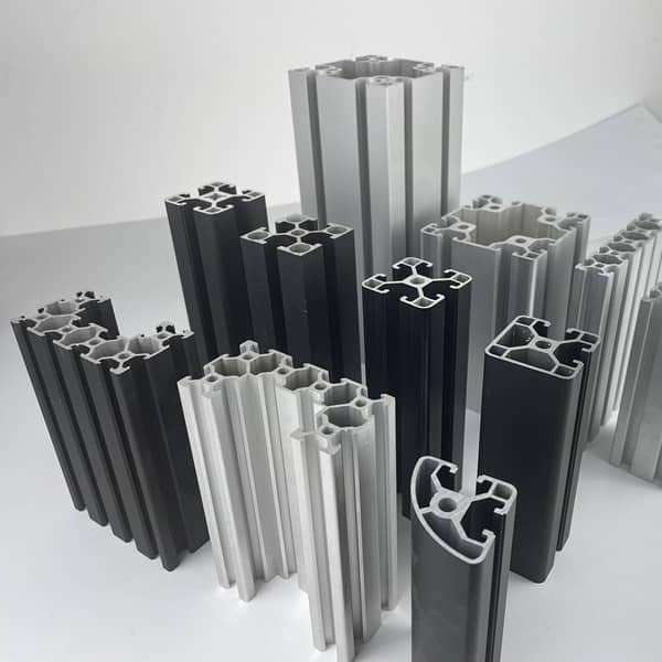 Blue Aluminum Profile Industrial square Tube Fence Equipment Frame - 图片 4